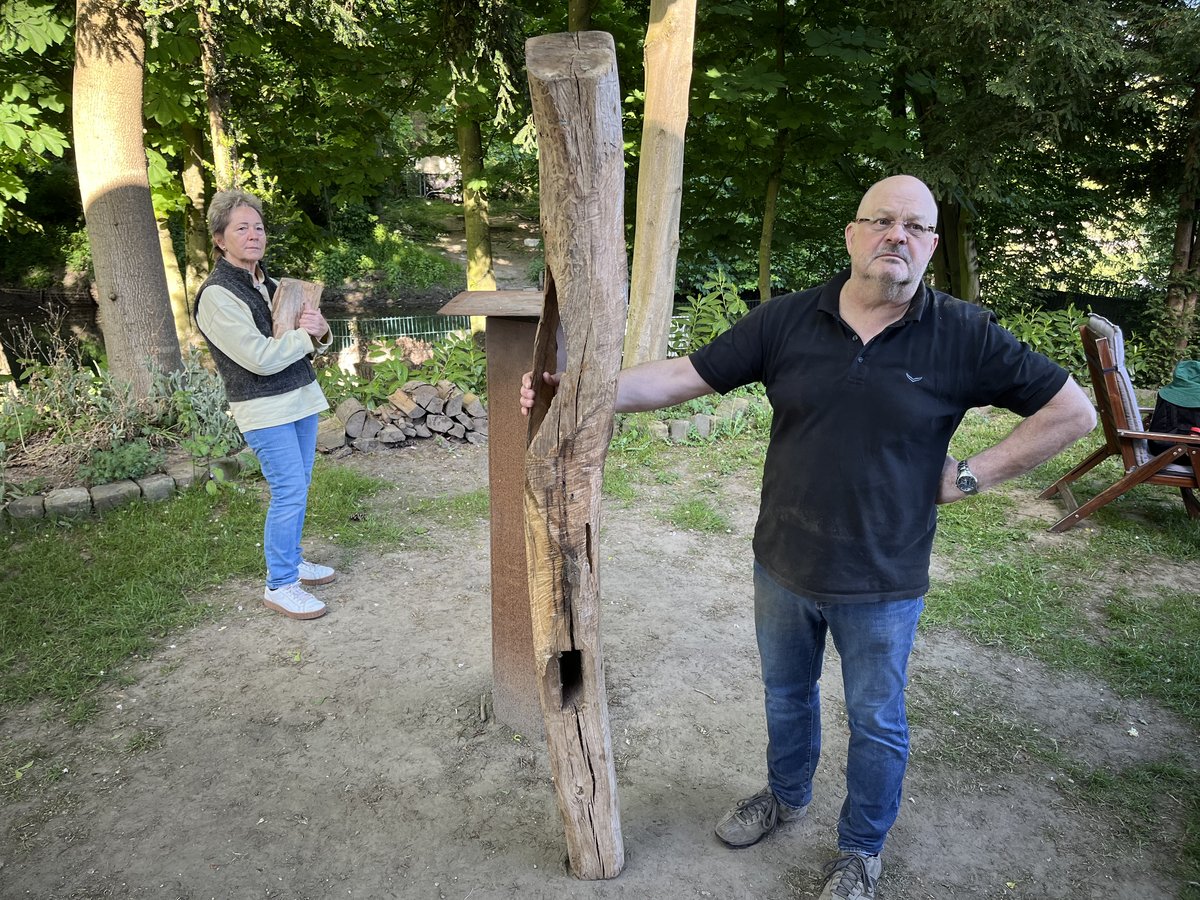 Impression aus dem SkulpTour-Wochenend-Workshop, 09.–11.05.2025
