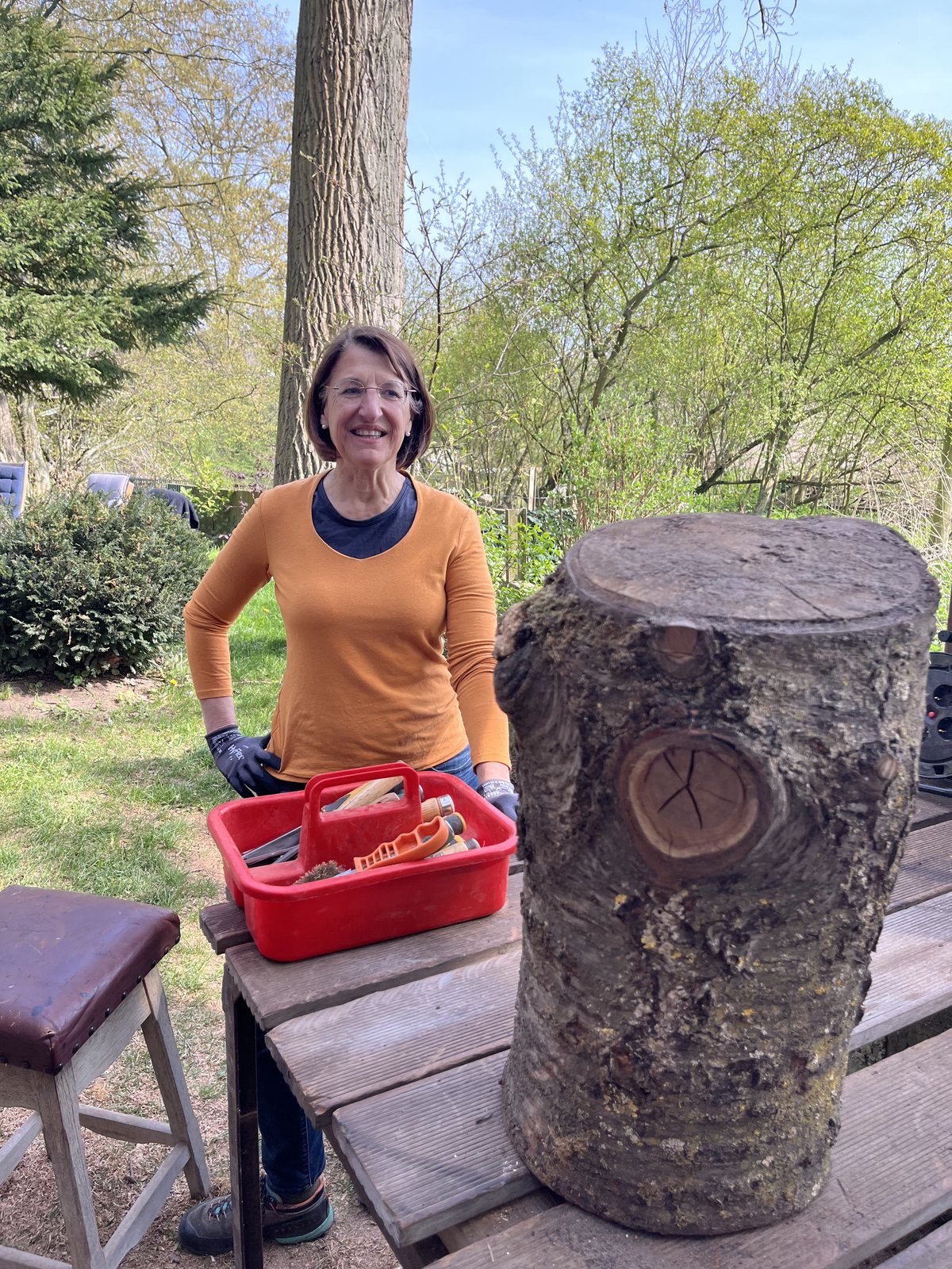 Impression aus dem SkulpTour-Wochenend-Workshop, 11.–13.04.2025