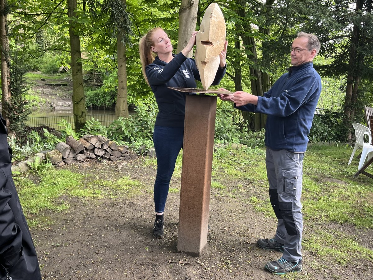 Impression aus dem SkulpTour-Wochenend-Workshop, 25.–27.04.2025