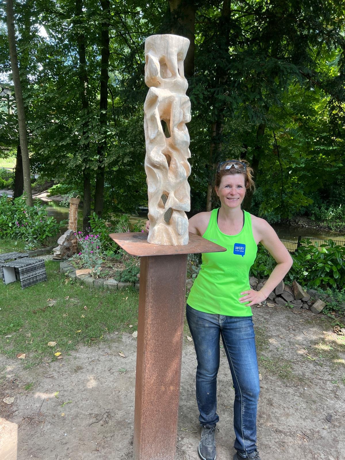 Impression aus dem SkulpTour-Wochenend-Workshop, 27.–29.06.2025
