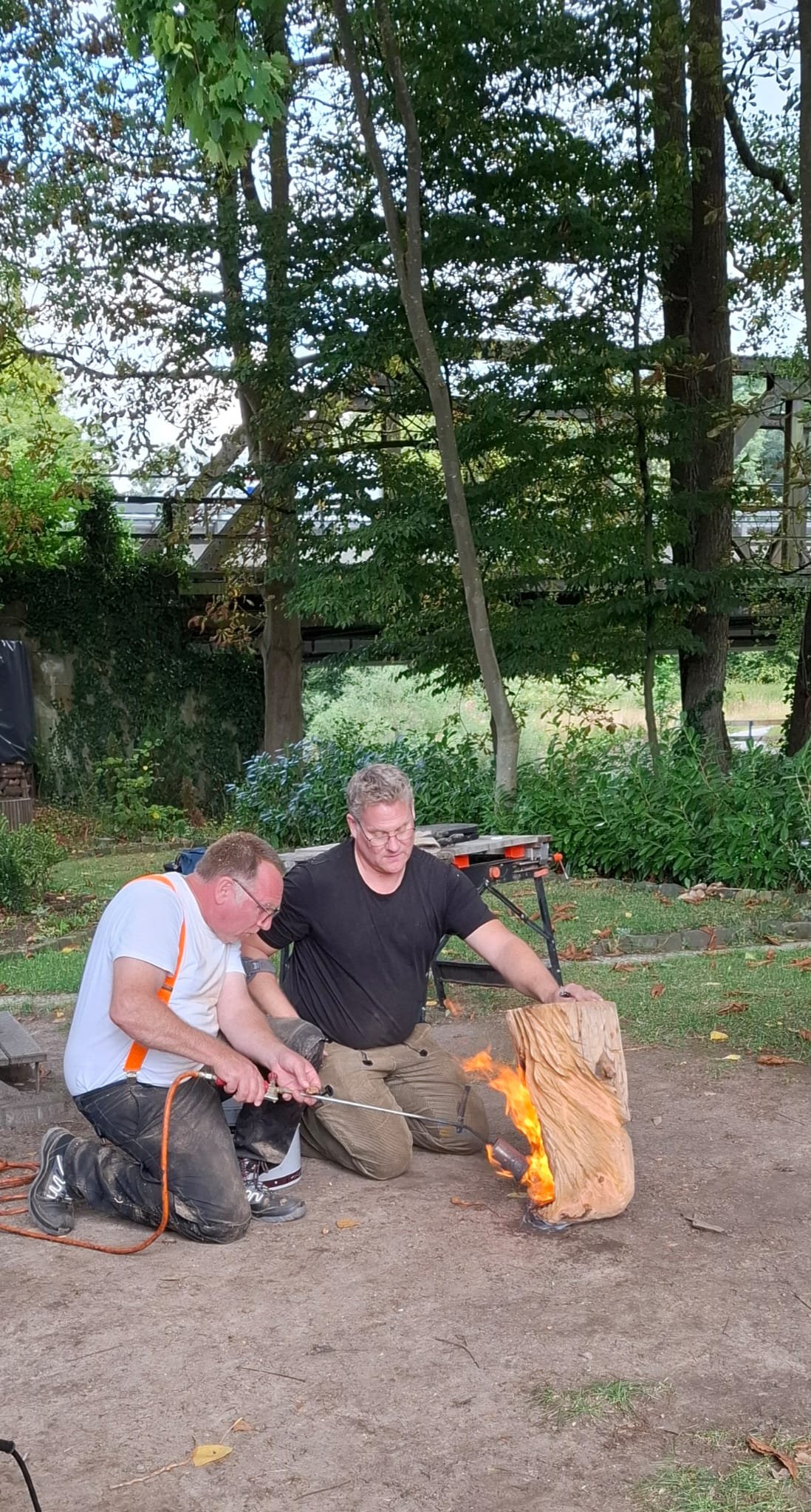 Impression aus dem SkulpTour-Wochenend-Workshop, 29.–31.08.2025