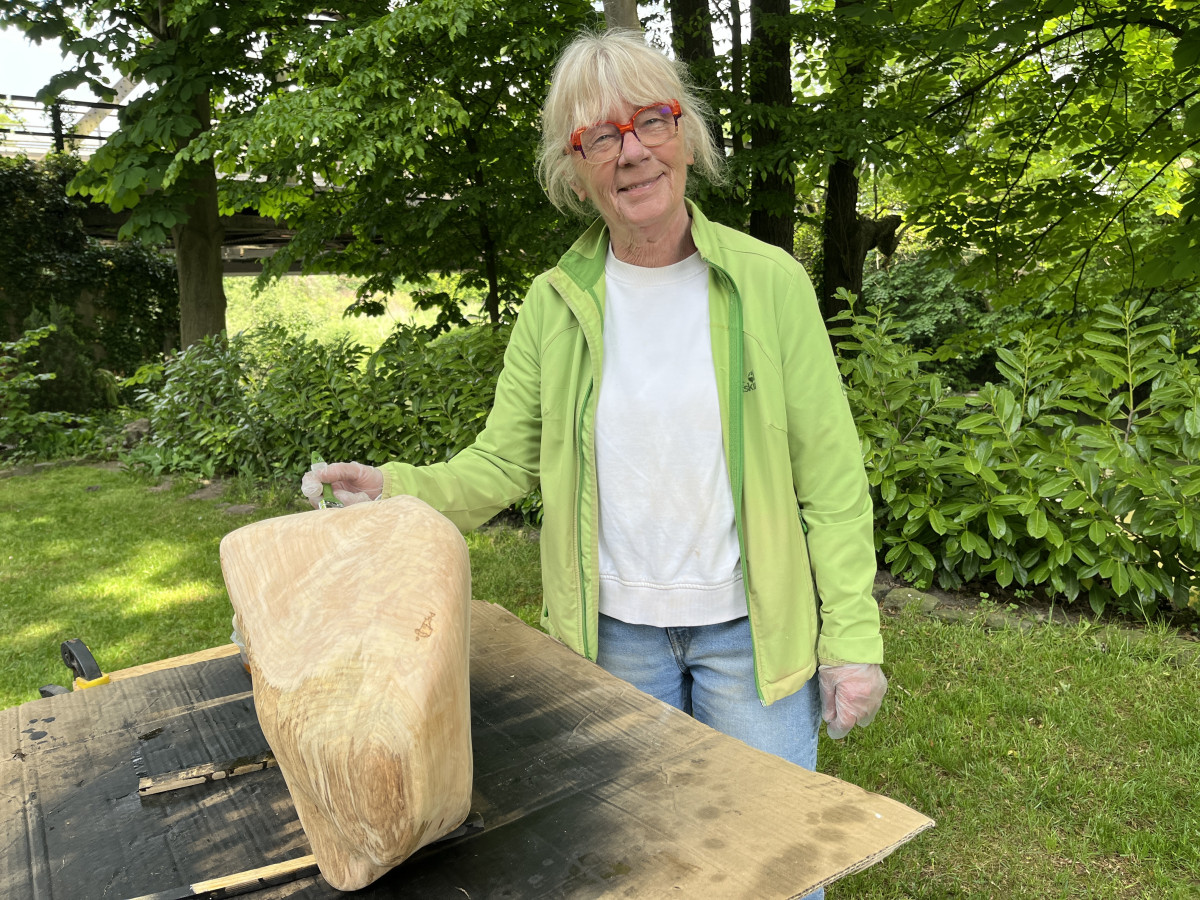 Jutta staunt was durchs ölen passiert.